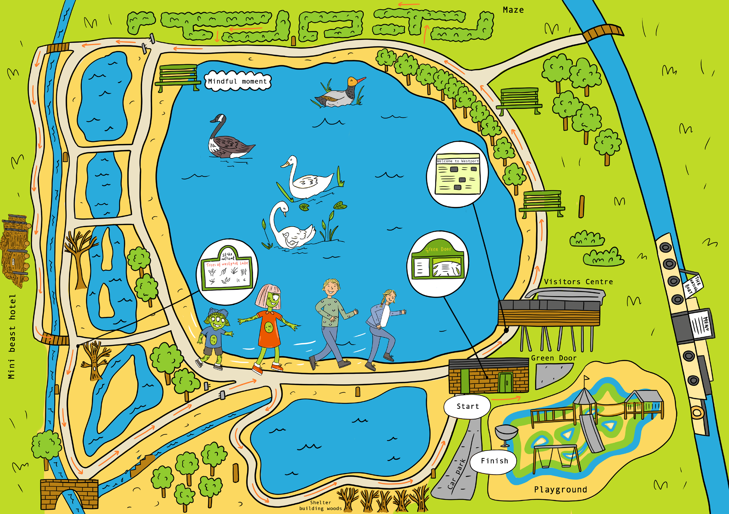 Cosmic Comic Capers final map