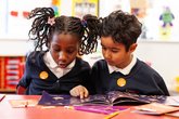 Image of children enjoying diverse books