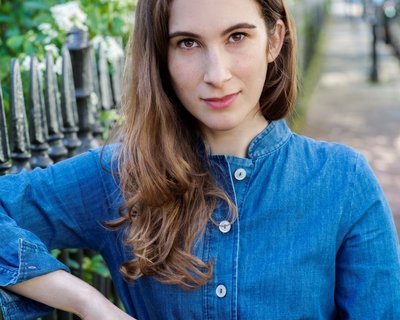 Katherine Rundell ambassador for National Literacy Trust by photographer Nina Subin