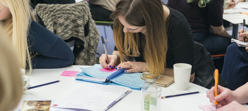 teachers writing