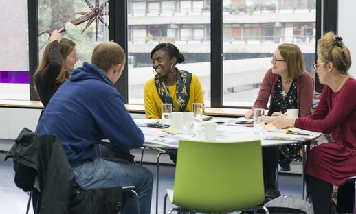 teachers around table