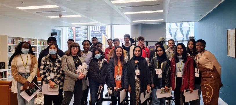 Newham Sixth Form College office visit