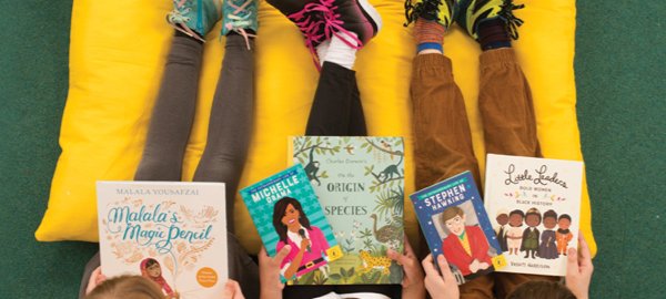 children with diverse books