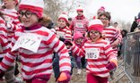 Where's Wally? Fun Run at school