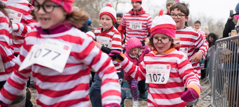 Where's Wally? Fun Run at school
