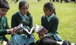 Primary school children reading