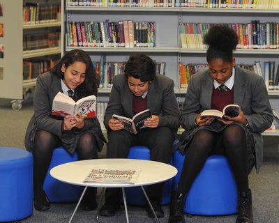 Reading in library