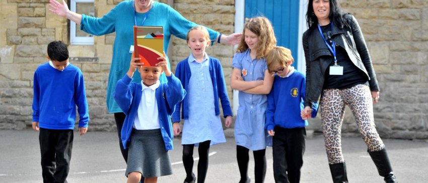National Literacy Trust in Swindon working in a local primary school