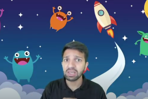 Saanya in Space