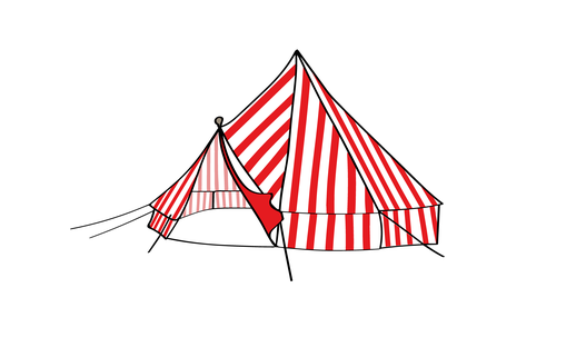 NYC storytelling tent