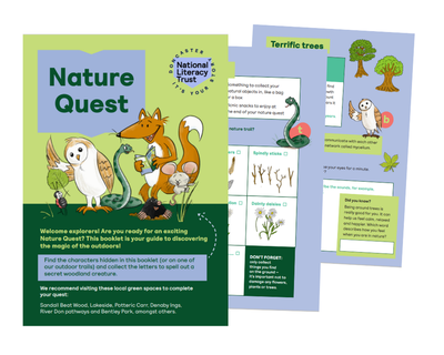 Nature Quest booklet example image