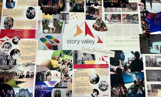 Story Valley launch event collage