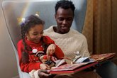 Christmas jumper reading