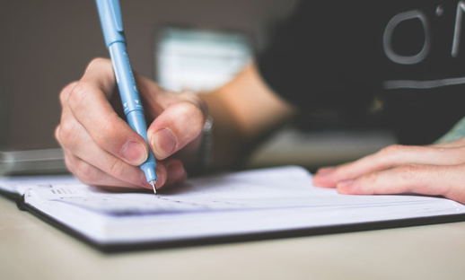 Writing image